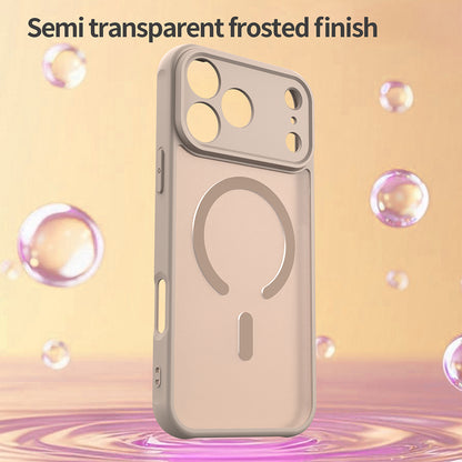 Husa MagSafe pentru Apple iPhone 18 Pro / 17 Pro, Techsuit, HaloFrost II, Aurie