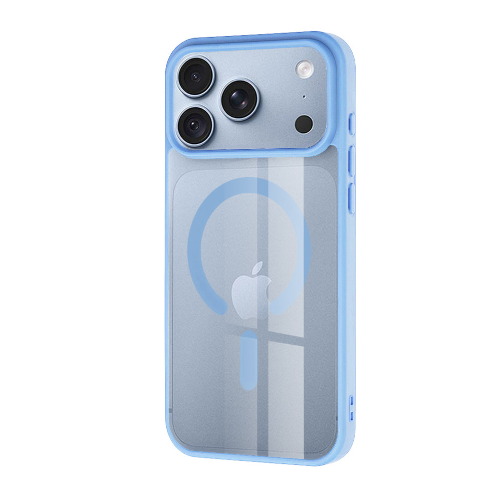 Husa MagSafe pentru Apple iPhone 18 Pro / 17 Pro, Techsuit, Pro, Bleu