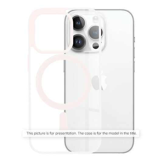 Husa MagSafe pentru Apple iPhone 18 Pro / 17 Pro, Techsuit, Pro, Roz