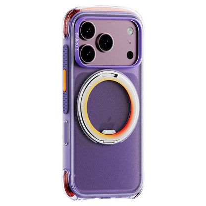 Husa MagSafe pentru Apple iPhone 18 Pro / 17 Pro, Torras, O3 Air Core, Mov