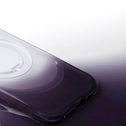 Husa MagSafe pentru Apple iPhone 18 Pro / 17 Pro, Torras, Ostand O3 Air Gradient, Violet Portocalie