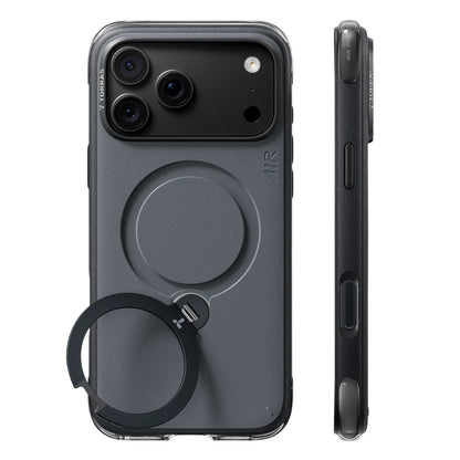 Husa MagSafe pentru Apple iPhone 18 Pro / 17 Pro, Torras, Ostand Q3 Air Essential, Neagra