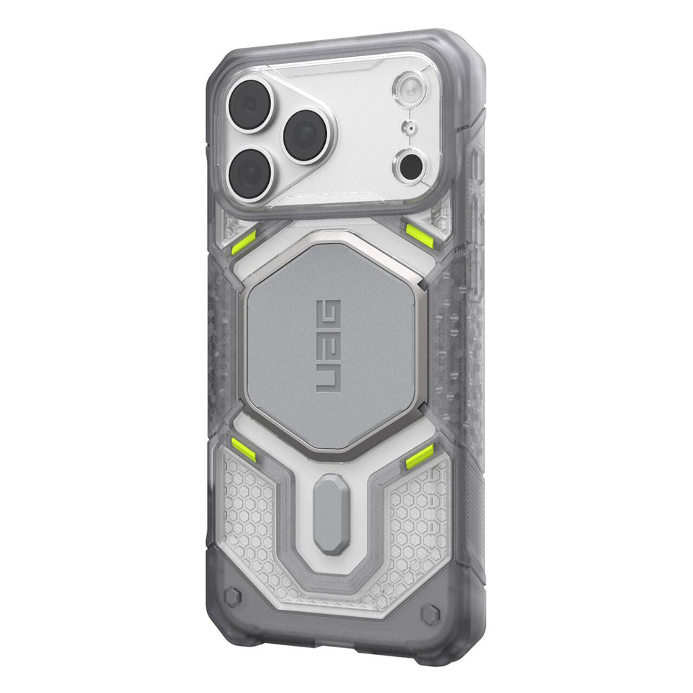 Husa MagSafe pentru Apple iPhone 18 Pro / 17 Pro, Urban Armor Gear, Monarch Pro, Argintie