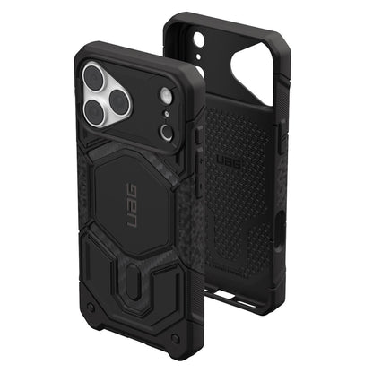 Husa MagSafe pentru Apple iPhone 18 Pro / 17 Pro, Urban Armor Gear, Monarch Pro Carbon, Neagra