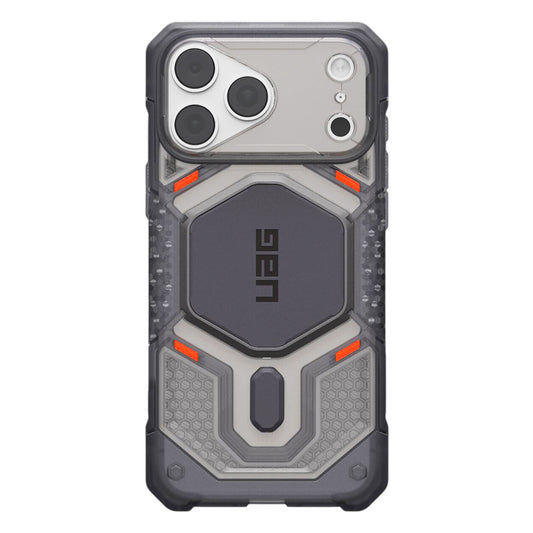 Husa MagSafe pentru Apple iPhone 18 Pro / 17 Pro, Urban Armor Gear, Monarch Pro, Gri Deschis