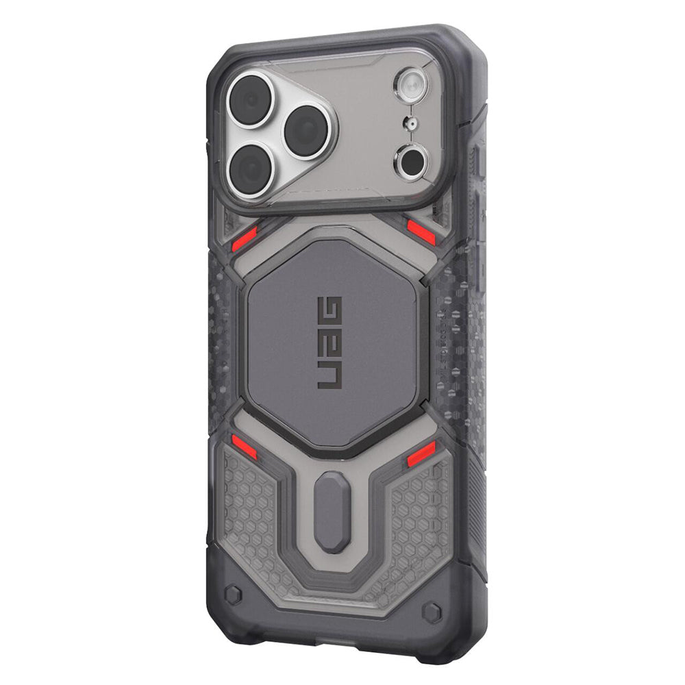 Husa MagSafe pentru Apple iPhone 18 Pro / 17 Pro, Urban Armor Gear, Monarch Pro, Gri Deschis