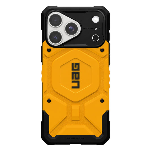 Husa MagSafe pentru Apple iPhone 18 Pro / 17 Pro, Urban Armor Gear, Pathfinder, Galbena