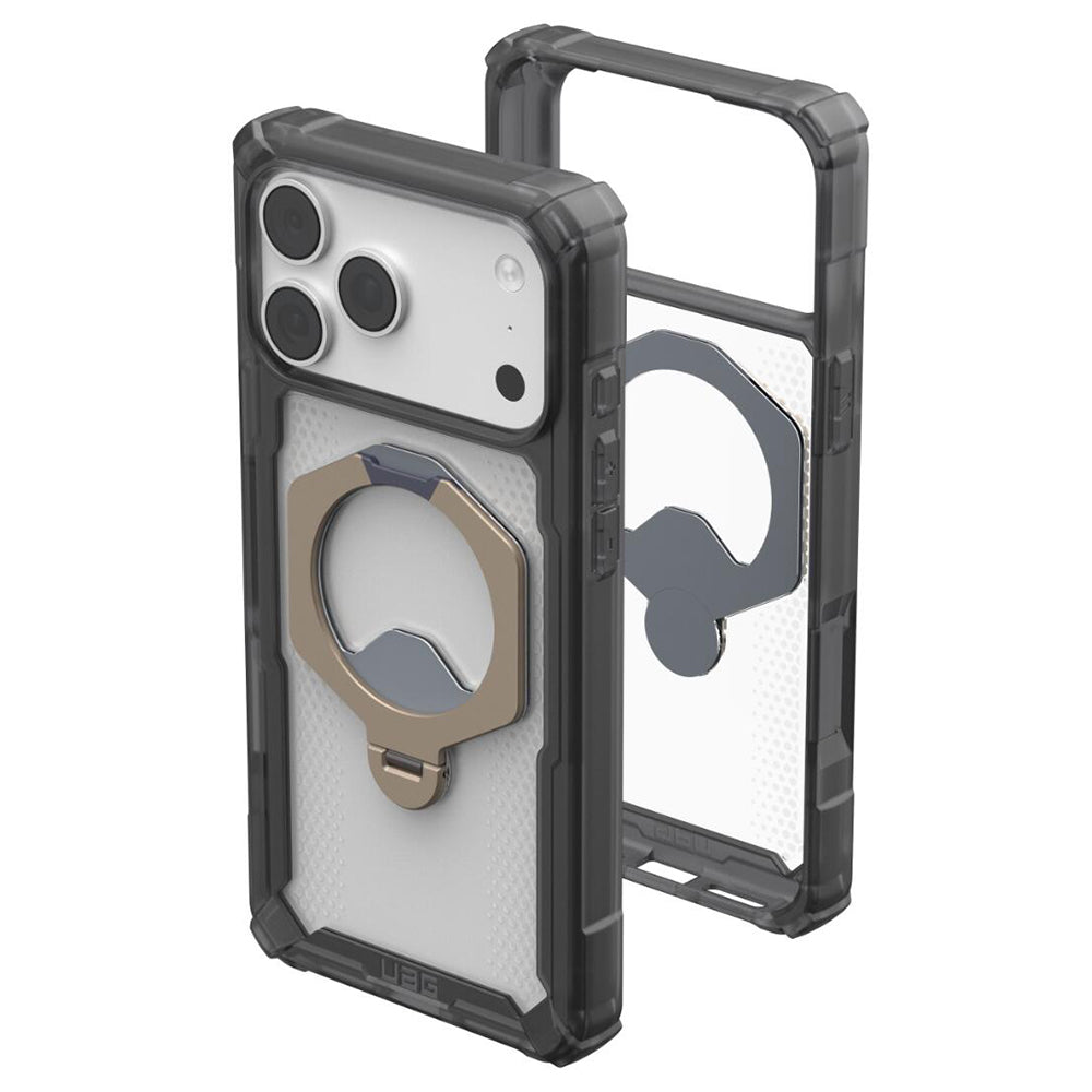 Husa MagSafe pentru Apple iPhone 18 Pro / 17 Pro, Urban Armor Gear, Plasma XTE, Gri
