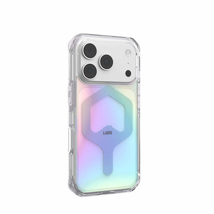 Husa MagSafe pentru Apple iPhone 18 Pro / 17 Pro, Urban Armor Gear, Plyo, Iridescent
