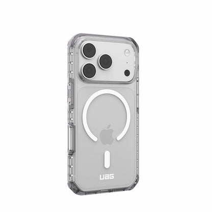 Husa MagSafe pentru Apple iPhone 18 Pro / 17 Pro, Urban Armor Gear, Plyo LT, Argintie