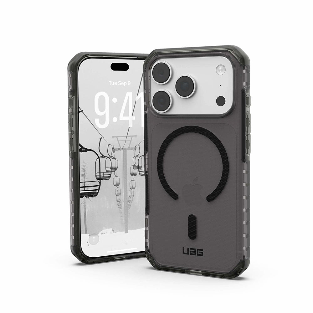 Husa MagSafe pentru Apple iPhone 18 Pro / 17 Pro, Urban Armor Gear, Plyo LT, Gri
