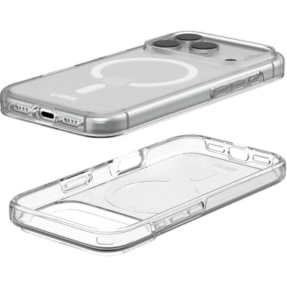 Husa MagSafe pentru Apple iPhone 18 Pro / 17 Pro, Urban Armor Gear, Scout Clear, Alba
