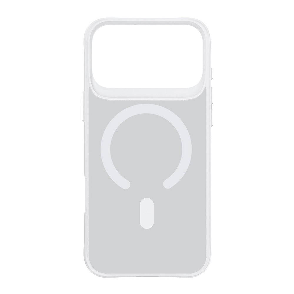 Husa MagSafe pentru Apple iPhone 18 Pro Max / 17 Pro Max, 3MK, Smoke MagCase, Alba