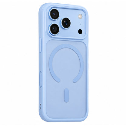Husa MagSafe pentru Apple iPhone 18 Pro Max / 17 Pro Max, Blueo, APE Anti-Drop, Albastra
