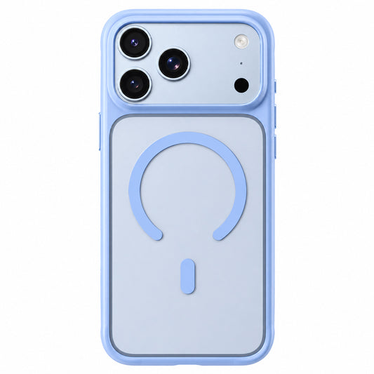Husa MagSafe pentru Apple iPhone 18 Pro Max / 17 Pro Max, Blueo, APE Anti-Drop, Albastra