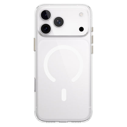 Husa MagSafe pentru Apple iPhone 18 Pro Max / 17 Pro Max, Blueo, Crystal+ Anti-Drop, Transparenta