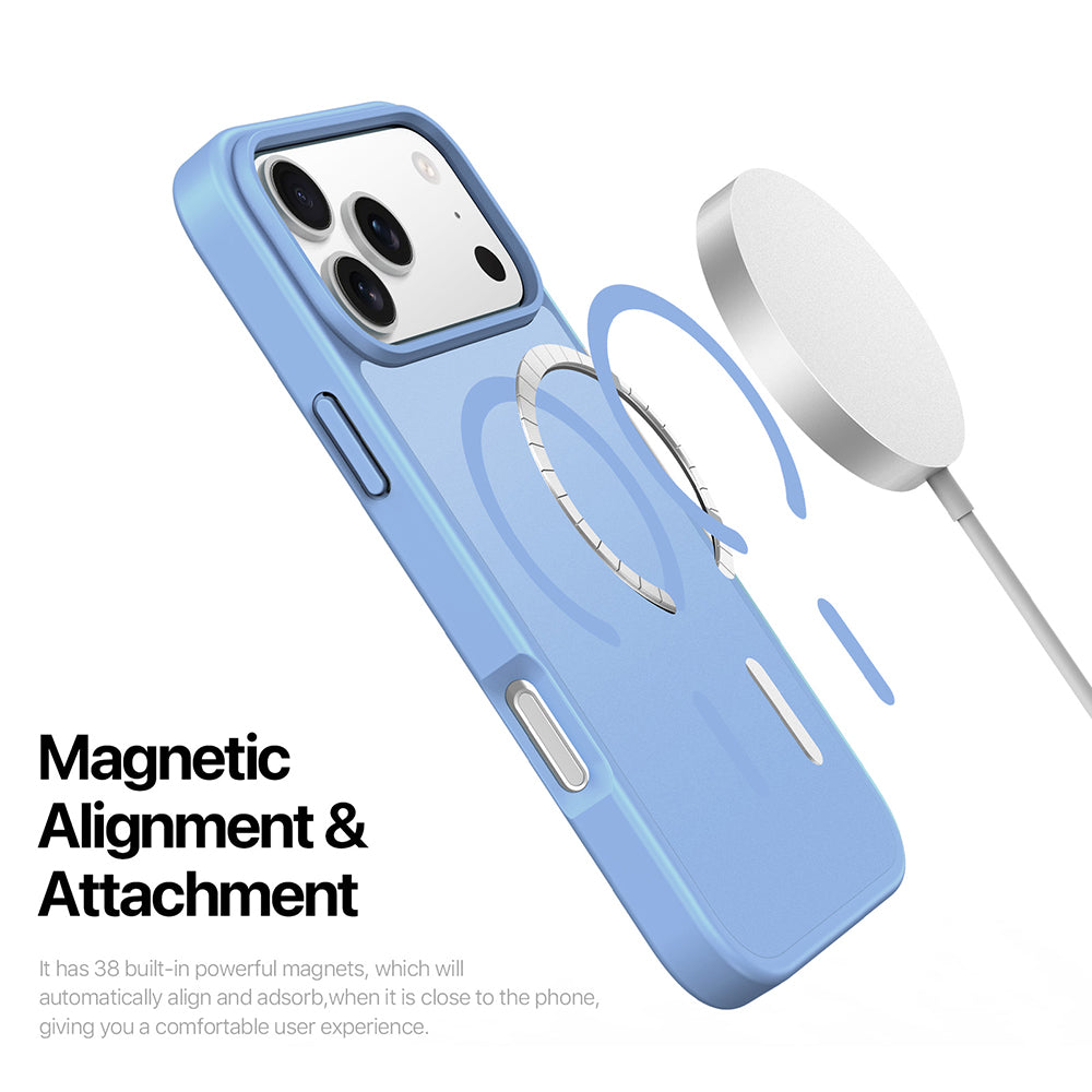 Husa MagSafe pentru Apple iPhone 18 Pro Max / 17 Pro Max, DUX DUCIS, Yind, Portocalie
