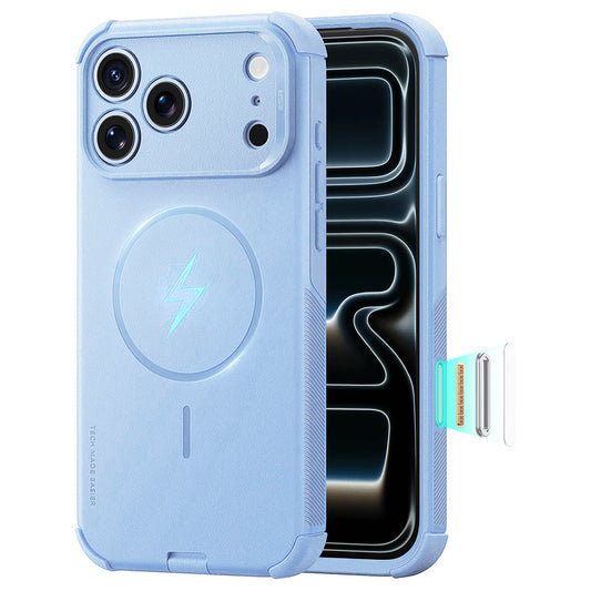 Husa MagSafe pentru Apple iPhone 18 Pro Max / 17 Pro Max, ESR, Cyber, Bleu