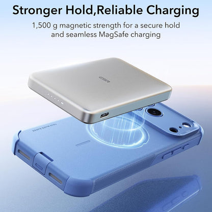 Husa MagSafe pentru Apple iPhone 18 Pro Max / 17 Pro Max, ESR, Cyber, Bleu