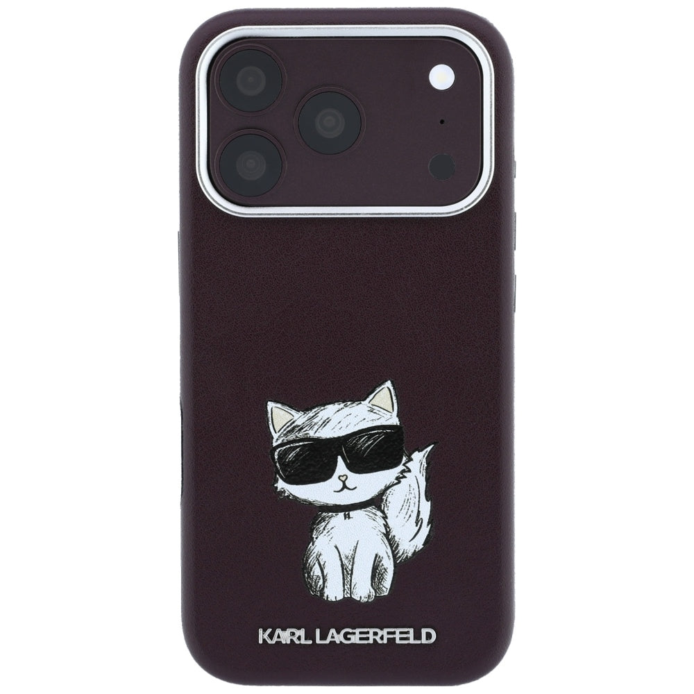 Husa MagSafe pentru Apple iPhone 18 Pro Max / 17 Pro Max, Karl Lagerfeld, Choupette Sketch, Visinie