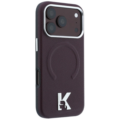 Husa MagSafe pentru Apple iPhone 18 Pro Max / 17 Pro Max, Karl Lagerfeld, Grained Embossed Ring , Visinie