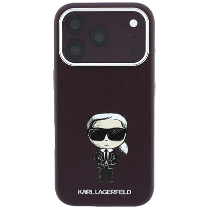 Husa MagSafe pentru Apple iPhone 18 Pro Max / 17 Pro Max, Karl Lagerfeld, HC SW Ikonik, Visinie