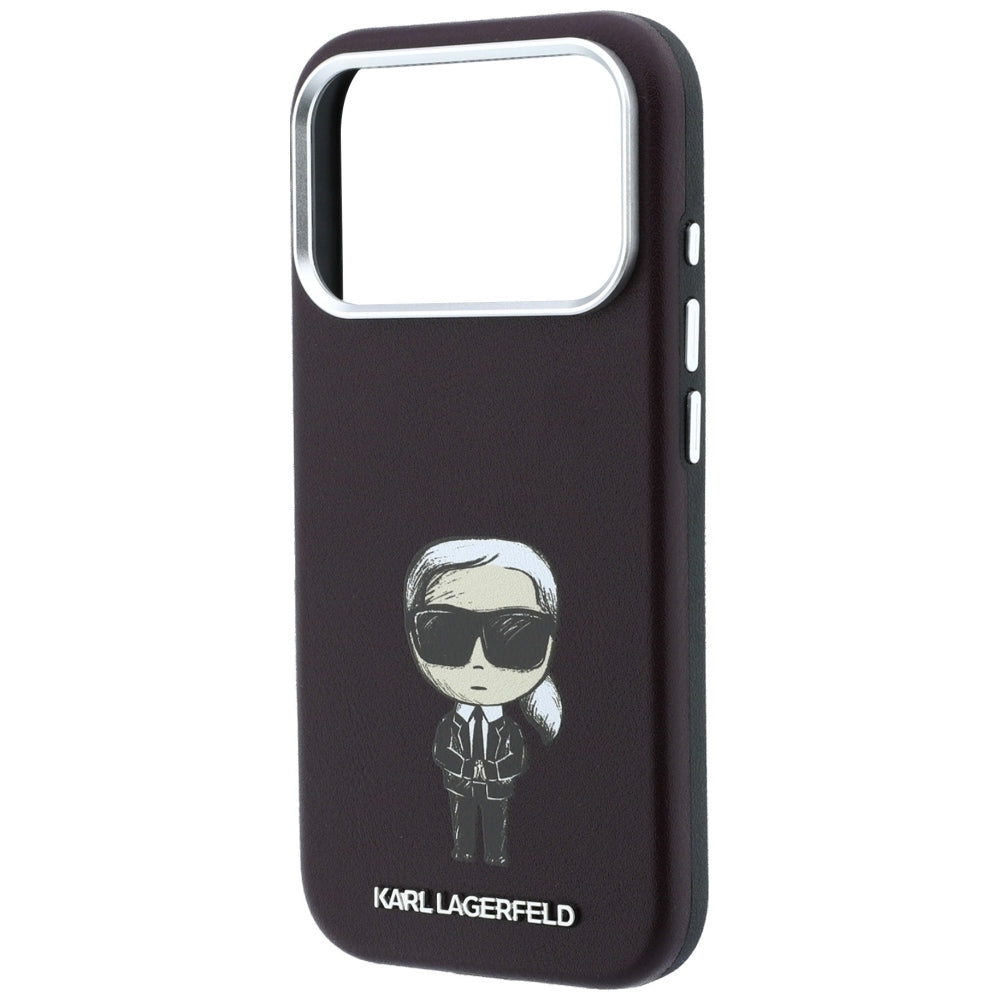 Husa MagSafe pentru Apple iPhone 18 Pro Max / 17 Pro Max, Karl Lagerfeld, HC SW Ikonik, Visinie