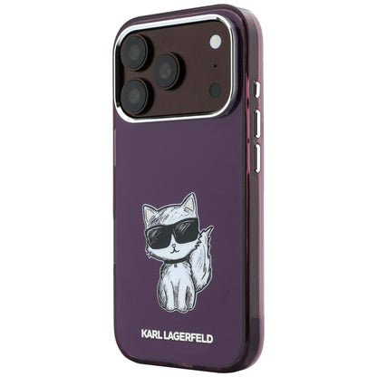 Husa MagSafe pentru Apple iPhone 18 Pro Max / 17 Pro Max, Karl Lagerfeld, IML Choupette Body Sketch Print, Visinie