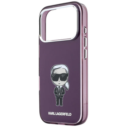 Husa MagSafe pentru Apple iPhone 18 Pro Max / 17 Pro Max, Karl Lagerfeld, IML Ikonik Sketch Print, Visinie