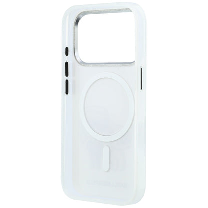 Husa MagSafe pentru Apple iPhone 18 Pro Max / 17 Pro Max, Karl Lagerfeld, IML KC Bodies Sketch Print, Bej