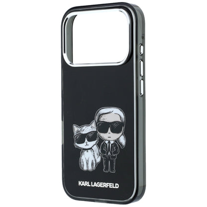 Husa MagSafe pentru Apple iPhone 18 Pro Max / 17 Pro Max, Karl Lagerfeld, IML KC Bodies Sketch Print, Neagra