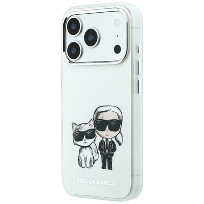 Husa MagSafe pentru Apple iPhone 18 Pro Max / 17 Pro Max, Karl Lagerfeld, KC Bodies Sketch, Bej