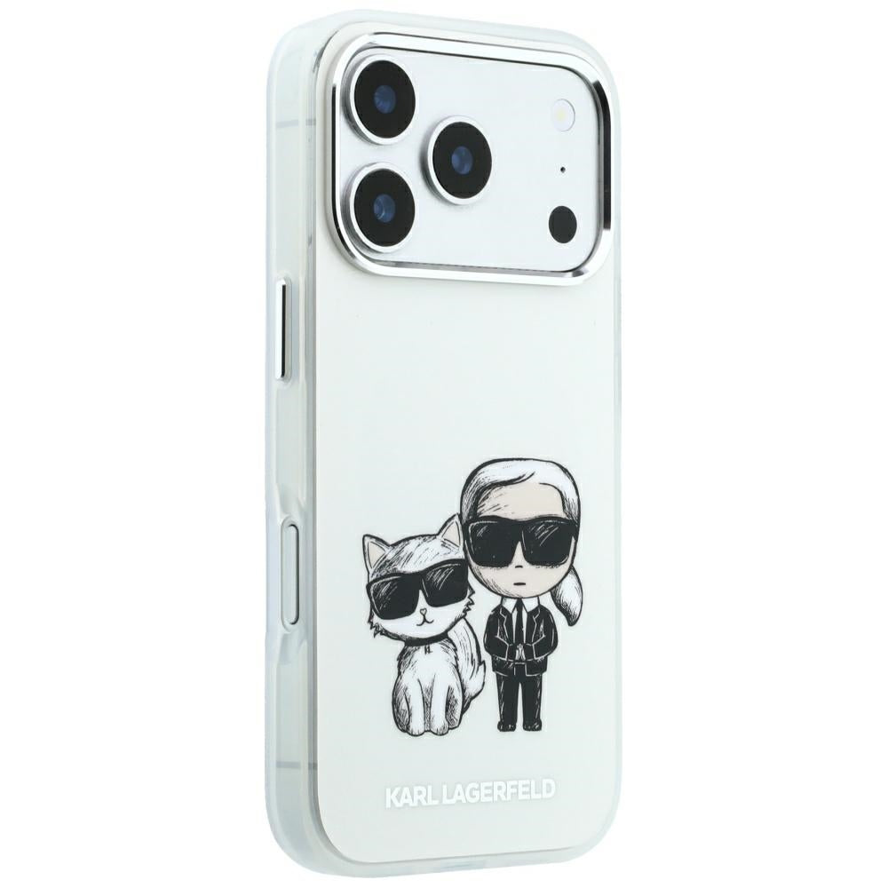 Husa MagSafe pentru Apple iPhone 18 Pro Max / 17 Pro Max, Karl Lagerfeld, KC Bodies Sketch, Bej