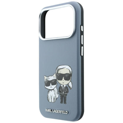 Husa MagSafe pentru Apple iPhone 18 Pro Max / 17 Pro Max, Karl Lagerfeld, KC Bodies Sketch, Bleu