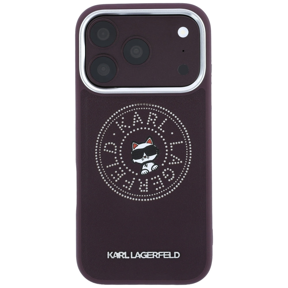 Husa MagSafe pentru Apple iPhone 18 Pro Max / 17 Pro Max, Karl Lagerfeld, Point and Choupette Sketch, Visinie