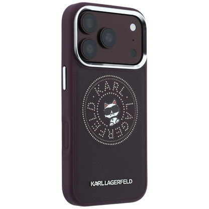 Husa MagSafe pentru Apple iPhone 18 Pro Max / 17 Pro Max, Karl Lagerfeld, Point and Choupette Sketch, Visinie