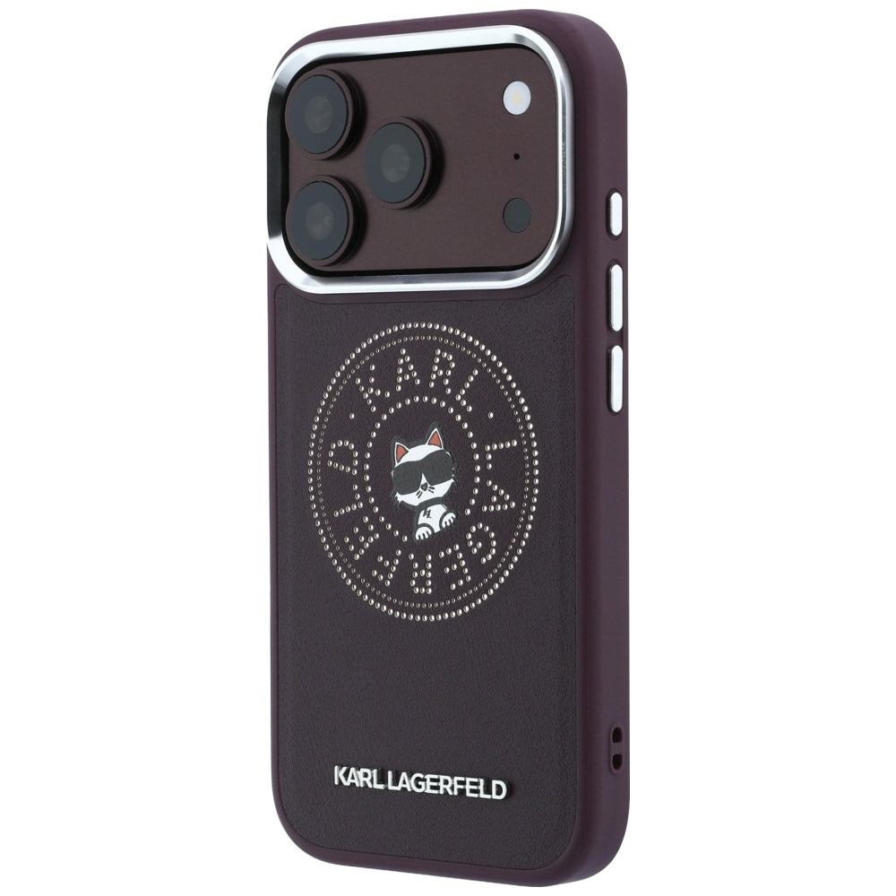 Husa MagSafe pentru Apple iPhone 18 Pro Max / 17 Pro Max, Karl Lagerfeld, Point and Choupette Sketch, Visinie