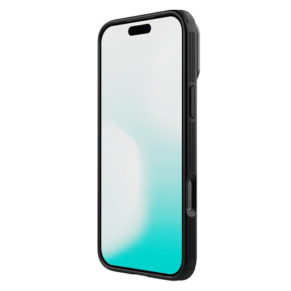 Husa MagSafe pentru Apple iPhone 18 Pro Max / 17 Pro Max, Nillkin, CamShield Prop, Neagra Transparenta