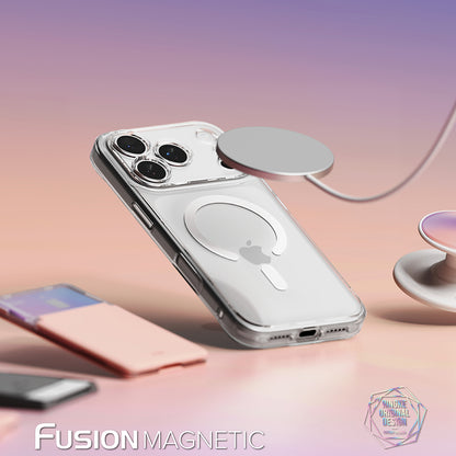 Husa MagSafe pentru Apple iPhone 18 Pro Max / 17 Pro Max, Ringke, Fusion, Transparenta Mata