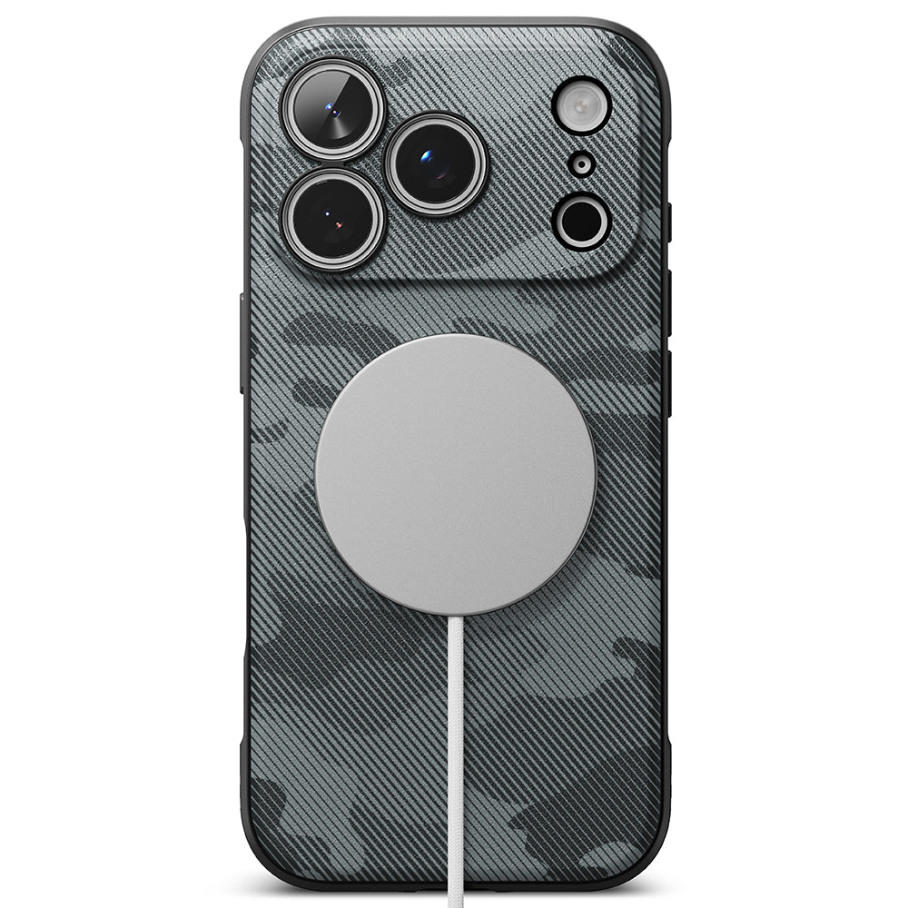 Husa MagSafe pentru Apple iPhone 18 Pro Max / 17 Pro Max, Ringke, Onyx, Camuflaj