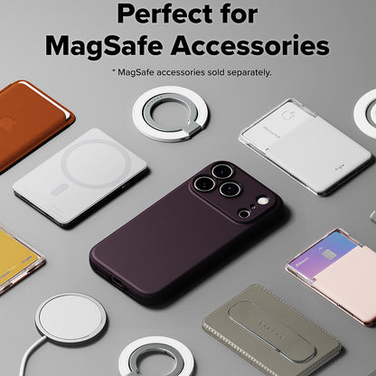 Husa MagSafe pentru Apple iPhone 18 Pro Max / 17 Pro Max, Ringke, Onyx, Visinie Inchis