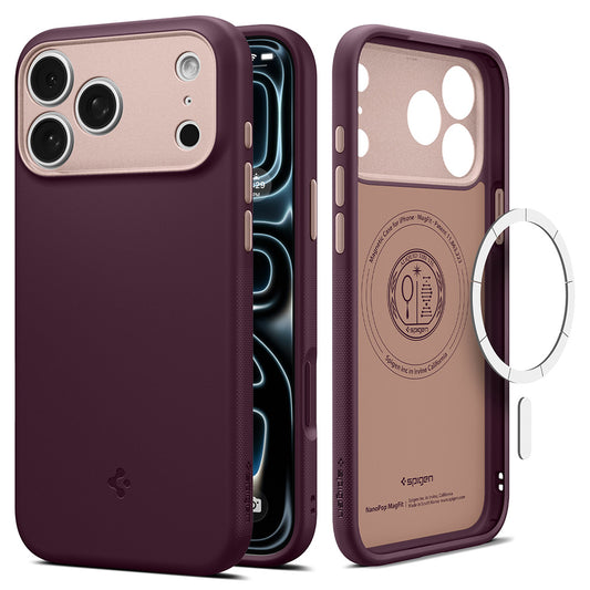 Husa MagSafe pentru Apple iPhone 18 Pro Max / 17 Pro Max, Spigen, Caseology Nano Pop, Visinie ACS12141