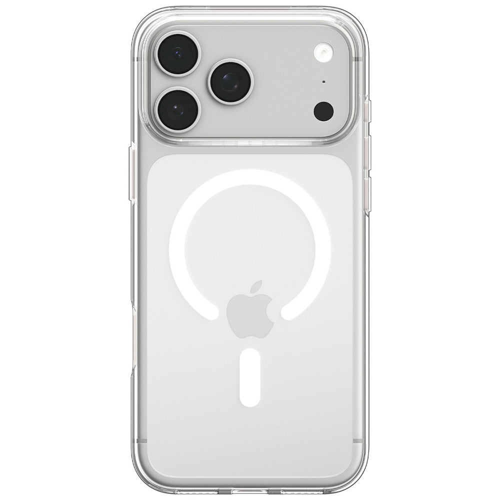 Husa MagSafe pentru Apple iPhone 18 Pro Max / 17 Pro Max, Spigen, Liquid Crystal, Transparenta Alba ACS12143