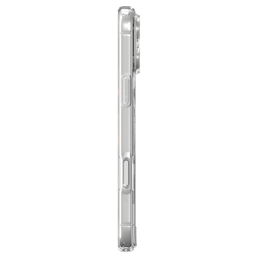 Husa MagSafe pentru Apple iPhone 18 Pro Max / 17 Pro Max, Spigen, Ultra Hybrid, Aurie Transparenta ACS12120