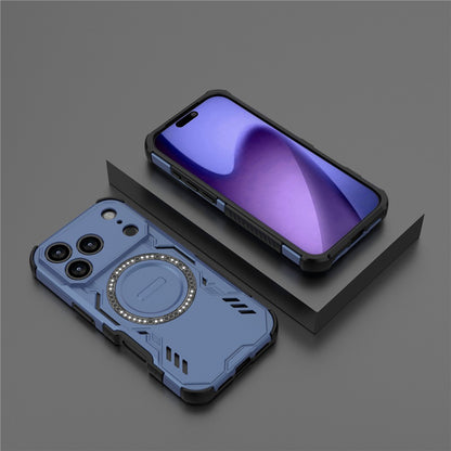 Husa MagSafe pentru Apple iPhone 18 Pro Max / 17 Pro Max, Techsuit, ArmorMag, Albastra