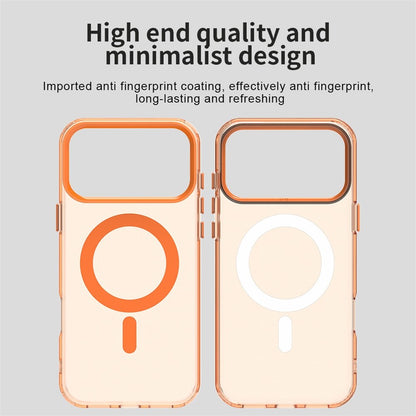 Husa MagSafe pentru Apple iPhone 18 Pro Max / 17 Pro Max, Techsuit, CandyCase, Portocalie