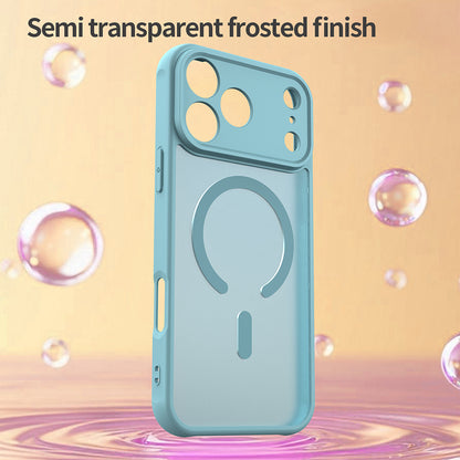 Husa MagSafe pentru Apple iPhone 18 Pro Max / 17 Pro Max, Techsuit, HaloFrost II, Verde Deschis