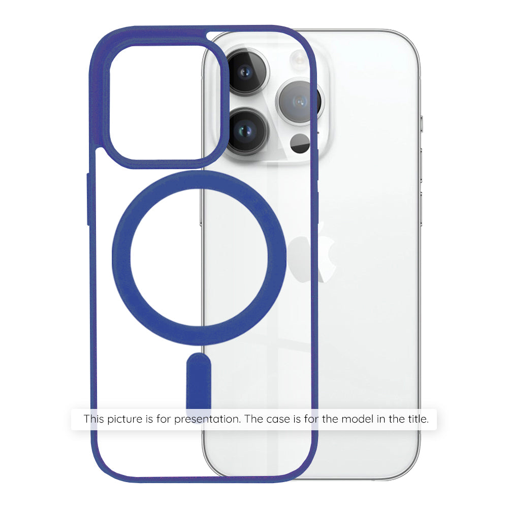 Husa MagSafe pentru Apple iPhone 18 Pro Max / 17 Pro Max, Techsuit, Pro, Albastra