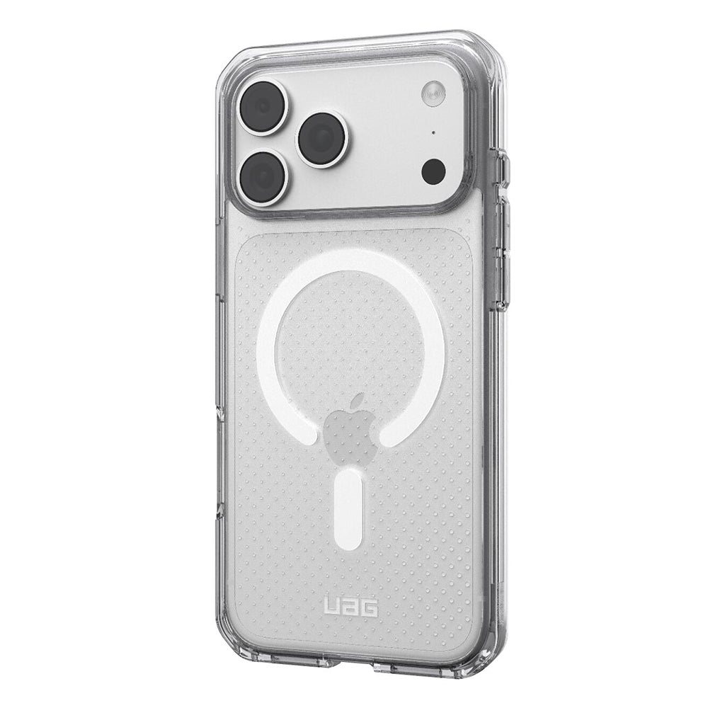 Husa MagSafe pentru Apple iPhone 18 Pro Max / 17 Pro Max, Urban Armor Gear, Dot, Argintie