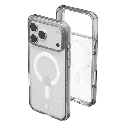 Husa MagSafe pentru Apple iPhone 18 Pro Max / 17 Pro Max, Urban Armor Gear, Dot, Argintie